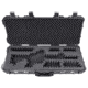 Eylar 38in Hard Rifle Case Equipped w/Ragar XP Crosslinked Foam Insert, Black, SA00013-BLK-RG-XP
