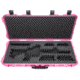 Eylar 38in Hard Rifle Case Equipped w/Ragar XP Crosslinked Foam Insert, Pink, SA00013-PNK-RG-XP