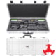 Eylar 38in Hard Rifle Case Equipped w/Ragar XP Crosslinked Foam Insert, White, SA00013-WHI-RG-XP