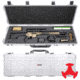 Eylar 48in Hard Rifle Case Equipped w/Ragar XP Crosslinked Foam Insert, White, SA00014-WHI-RG-XP