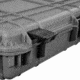 Eylar 53in Protective Roller Rifle Case Water and Shock Resistant w/ Foam, Gray, SA00015-Gra