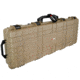 Eylar 53in Protective Roller Rifle Case Water and Shock Resistant w/ Foam, Tan, SA00015-Tan