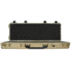 Eylar 53in Protective Roller Rifle Case Water and Shock Resistant w/ Foam, Tan, SA00015-Tan