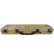 Eylar 53in Protective Roller Rifle Case Water and Shock Resistant w/ Foam, Tan, SA00015-Tan
