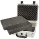 Eylar Compact 13.37in Protective Gear Case Waterproof &amp; Shock Proof w/ Foam By Eylar, White, SA00001-Whi