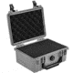 Eylar Compact 9.12in Waterproof Gear Hard Case w/Foam, Gray, SA00042-GRA