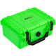 Eylar Compact 9.12in Waterproof Gear Hard Case w/Foam, Neon Green, SA00042-NGRN