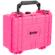 Eylar Compact 9.12in Waterproof Gear Hard Case w/Foam, Pink, SA00042-PIN