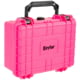 Eylar Compact 9.12in Waterproof Gear Hard Case w/Foam, Pink, SA00042-PIN