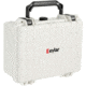 Eylar Compact 9.12in Waterproof Gear Hard Case w/Foam, Polar White, SA00042-WHI