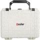 Eylar Compact 9.12in Waterproof Gear Hard Case w/Foam, Polar White, SA00042-WHI