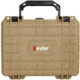 Eylar Compact 9.12in Waterproof Gear Hard Case w/Foam, Tan, SA00042-TAN