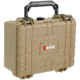 Eylar Compact 9.12in Waterproof Gear Hard Case w/Foam, Tan, SA00042-TAN