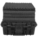 Eylar Intact 18in Stacker Series Hard Gear Case w/Foam, Black, NG00002-BLK