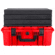 Eylar Intact 21.6in Stacker Series Standard Hard Gear Case w/Foam, Red, NG00012-RED