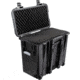 Eylar Large 19.7in Waterproof Tall Roller Protective Equipment Hard Case w/Foam, Black, SA00036