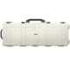 Eylar Large 48in Waterproof Roller Hard Rifle Case w/Foam, White, SA00014-WHI