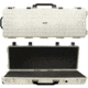 Eylar Large 48in Waterproof Roller Hard Rifle Case w/Foam, White, SA00014-WHI