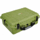 Eylar Medium 20in Protective Gear Case Water and Shock Resistant w/ Foam, Green, SA00002-Grn