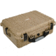 Eylar Medium 20in Protective Gear Case Water and Shock Resistant w/ Foam, Tan, SA00002-Tan
