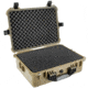 Eylar Medium 20in Protective Gear Case Water and Shock Resistant w/ Foam, Tan, SA00002-Tan