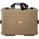 Eylar Medium 20in Waterproof Gear/Gun Hard Case w/Foam, Tan, SA00002-TAN