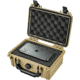 Eylar Protective Gear and Camera Hard Case Water &amp; Shock Proof w/Foam, Tan, SA00011-Tan