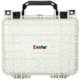 Eylar Small 10.62in Waterproof Protective Gear Case w/Foam, Polar White, SA00022-WHI