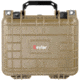 Eylar Small 10.62in Waterproof Protective Gear Case w/Foam, Tan, SA00022-TAN