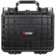 Eylar Small Deep 10.62in Waterproof Protective Gear Case w/Foam, Black, SA00023