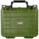 Eylar Small Deep 10.62in Waterproof Protective Gear Case w/Foam, Green, SA00023-GRN