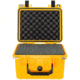 Eylar Small Deep 10.62in Waterproof Protective Gear Case w/Foam, Yellow, SA00023-YWL
