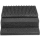 Eylar Standard 18.5in Waterproof Protective Equipment Hard Case w/Foam, Black, SA00037