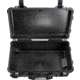 Eylar Standard 22in Waterproof Carry-On Travel Roller Gear Hard Case w/Foam, Black, SA00034