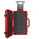 Eylar Standard 22in Waterproof Carry-On Travel Roller Gear Hard Case w/Foam, Red, SA00034-RED