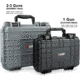 Eylar Tactical Hard Gun Case Water &amp; Shock Proof with Foam, Black, SA00010