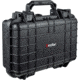 Eylar Compact 11.6in Waterproof Hard Single Gun Case w/Foam, Black, SA00010