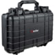 Eylar Compact 11.6in Waterproof Hard Single Gun Case w/Foam, Black, SA00010
