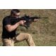 FAB Defense AR-15 Quick Deployment Bipod with an Integrated AGR-43 Pistol Grip, Black, FX-ARPODB