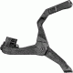 FAB Defense AR-15 Quick Deployment Bipod with an Integrated AGR-43 Pistol Grip, Black, FX-ARPODB
