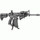 FAB Defense AR-15 Quick Deployment Bipod with an Integrated AGR-43 Pistol Grip, Black, FX-ARPODB
