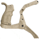 FAB Defense AR-15 Quick Deployment Bipod with an Integrated AGR-43 Pistol Grip, Flat Dark Earth, FX-ARPODT