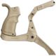 FAB Defense AR-15 Quick Deployment Bipod with an Integrated AGR-43 Pistol Grip, Flat Dark Earth, FX-ARPODT
