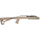 FAB Defense M4 Collapsible Stock Optics-Ready Pro Kit For Ruger 10/22, Flat Dark Earth, FX-M4PR1022T