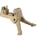 FAB Defense Tavor Quick Deployment Bipod, Flat Dark Earth, FX-TARPODT