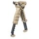 FAB Defense TPOD G2 FA Tactical Vertical Foregrip w/Integrated Adjustable Bipod, 1in Flashlight Adaptor, Flat Dark Earth, FX-TPODG2FAT