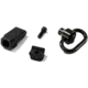 Fortis Manufacturing Rail Attachment Point w/ Quick Detachable Sling Swivel, Black, RAP-QD