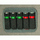 GPS Tactical 12-Gauge Shotgun Shell Holder- Holds 5 Shells GPS-207SH5