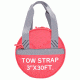 GPS Deceit &amp; Discreet Tow Strap Handgun Case, Red, GPS-D9004PCR