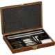 Game Raider 35 Piece Universal Gun Cleaning Kit w/ brown wood carrying/storage case RG0035W